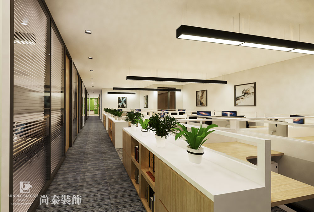 深圳南山科技園SCC中洲控股咨詢(xún)公司辦公室裝修